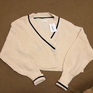 Oak + Fort Varsity Cardigan